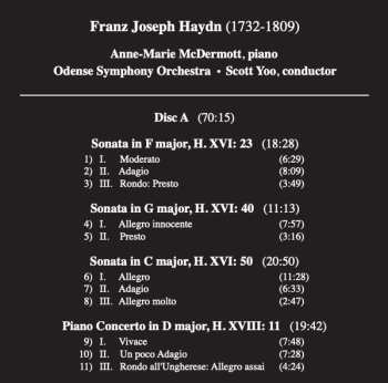 2CD Joseph Haydn: Sonatas & Concertos