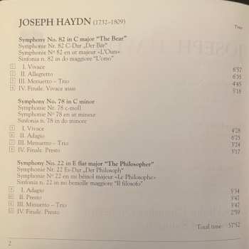 CD Esa-Pekka Salonen: Symphonies 22, 78, & 82