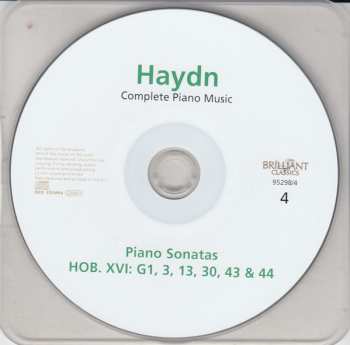 16CD Joseph Haydn: Complete Piano Music