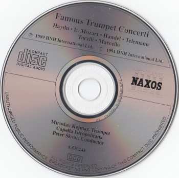 CD Joseph Haydn: Famous Trumpet Concerti