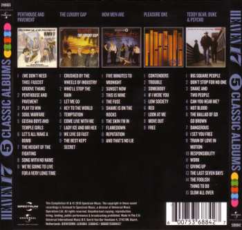 5CD/Zestaw pudełkowy Heaven 17: 5 Classic Albums