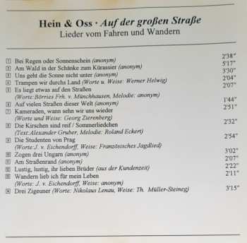 CD Hein + Oss: Auf Der Großen Straße - Lieder Vom Fahren Und Wandern
