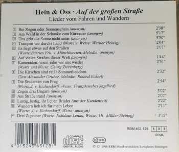 CD Hein + Oss: Auf Der Großen Straße - Lieder Vom Fahren Und Wandern