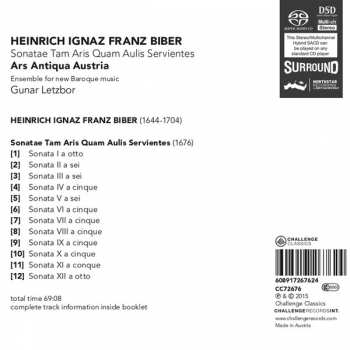 SACD Heinrich Ignaz Franz Biber: Sonatae Tam Aris Quam Aulis Servientes