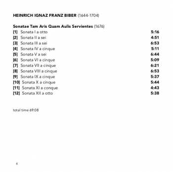 SACD Heinrich Ignaz Franz Biber: Sonatae Tam Aris Quam Aulis Servientes