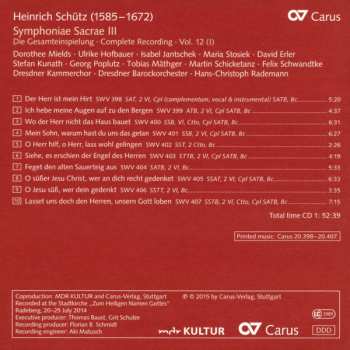 8CD/Zestaw pudełkowy Heinrich Schütz: Die Gesamteinspielung, Box II