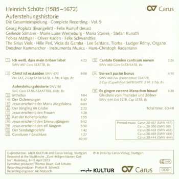 8CD/Zestaw pudełkowy Heinrich Schütz: Die Gesamteinspielung, Box II