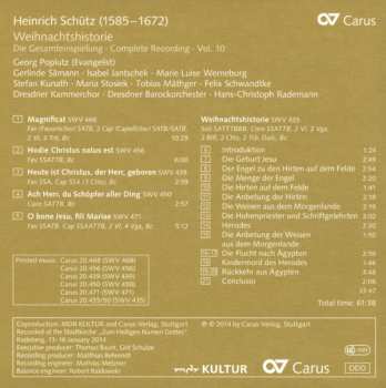 8CD/Zestaw pudełkowy Heinrich Schütz: Die Gesamteinspielung, Box II