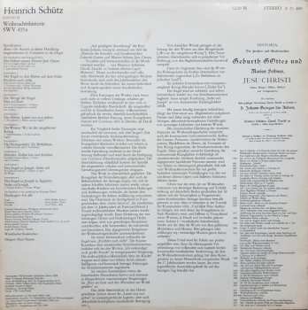 LP Heinrich Schütz: Weihnachtshistorie