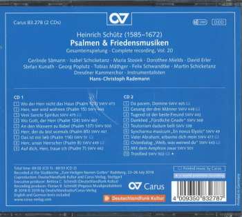 2CD/Zestaw pudełkowy Heinrich Schütz: Psalmen & Friedensmusiken