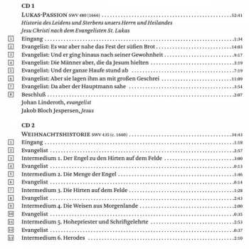 4CD/Zestaw pudełkowy Heinrich Schütz: The Complete Narrative Works 