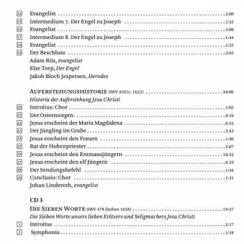 4CD/Zestaw pudełkowy Heinrich Schütz: The Complete Narrative Works 