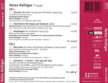 2CD Heinz Holliger: Heinz Holliger