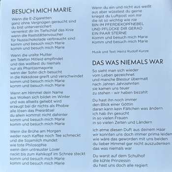 CD Heinz Rudolf Kunze: Angebot Und Nachfrage