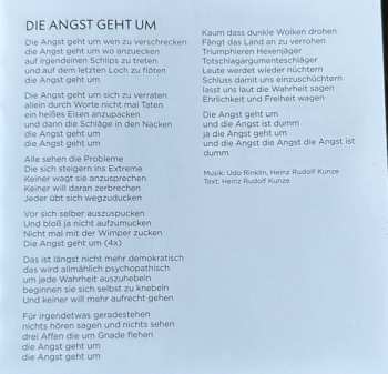 CD Heinz Rudolf Kunze: Angebot Und Nachfrage