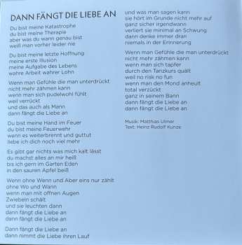 CD Heinz Rudolf Kunze: Angebot Und Nachfrage