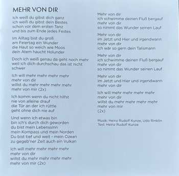 CD Heinz Rudolf Kunze: Angebot Und Nachfrage