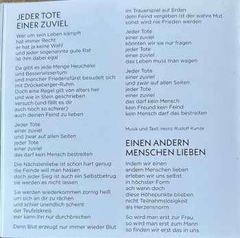 CD Heinz Rudolf Kunze: Angebot Und Nachfrage