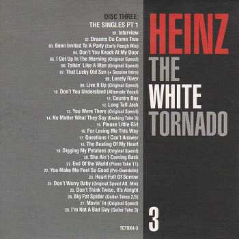 5CD/Zestaw pudełkowy Heinz: The White Tornado (The Holloway Road Sessions 1963-1966)