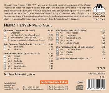 CD Heinz Tiessen: Piano Music