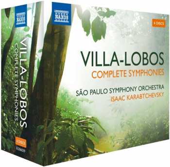 6CD/Zestaw pudełkowy Heitor Villa-Lobos: Complete Symphonies