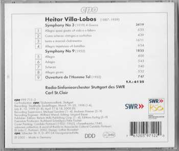 7CD/Zestaw pudełkowy Heitor Villa-Lobos: Complete Symphonies