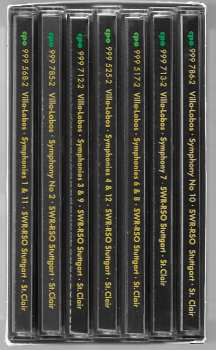 7CD/Zestaw pudełkowy Heitor Villa-Lobos: Complete Symphonies