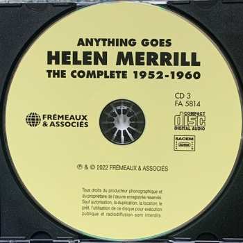 4CD/Zestaw pudełkowy Helen Merrill: Anything Goes (The Complete 1952-1960)