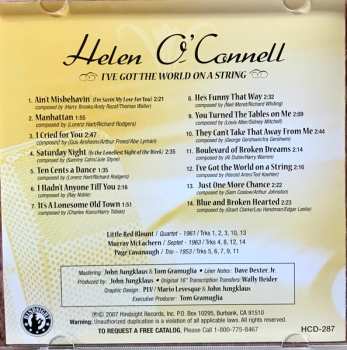 CD Helen O'Connell: I've Got The World On A String