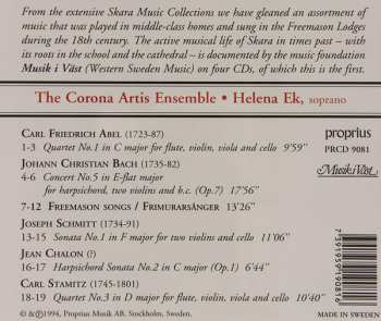 CD Helena Ek: Songs Of The Freemason