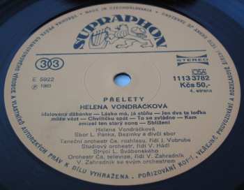 2LP Helena Vondráčková: Přelety