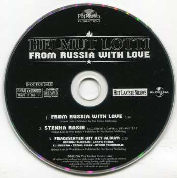 CD Helmut Lotti: Fragmenten Uit Het Nieuwe Album From Russia With Love