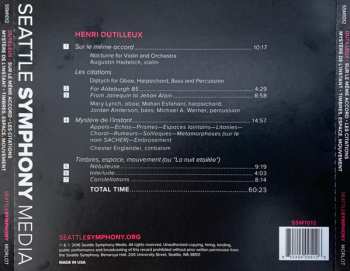 CD Seattle Symphony Orchestra: Sur Le Même Accord / Les Citations / Mystère De L'Instant / Timbres, Espace, Mouvement