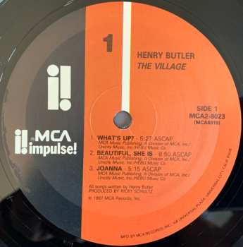 2LP Henry Butler: The Village