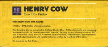 17CD/DVD/Zestaw pudełkowy Henry Cow: The Henry Cow Box Redux: The Complete Henry Cow  50th Anniversary