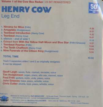 17CD/DVD/Zestaw pudełkowy Henry Cow: The Henry Cow Box Redux: The Complete Henry Cow  50th Anniversary