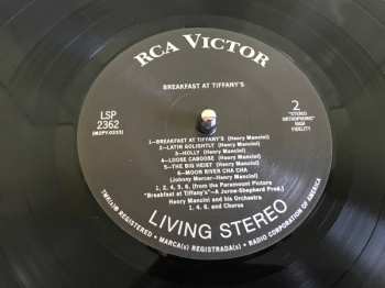 LP Henry Mancini: Breakfast At Tiffany's (Music From The Motion Picture Score) LTD