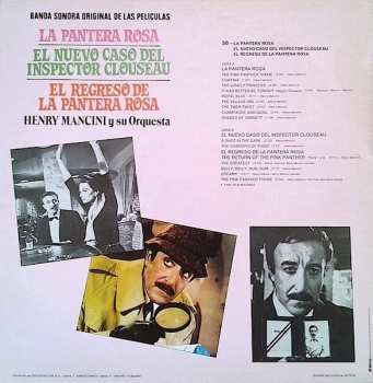 LP Henry Mancini: Banda Sonora Original De Las Películas: La Pantera Rosa / El Nuevo Caso Del Inspector Clouseau / El Regreso De La Pantera Rosa