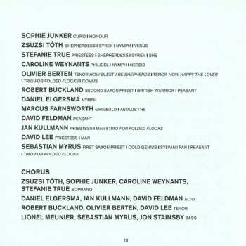 2CD Henry Purcell: King Arthur