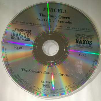 2CD Henry Purcell: The Fairy Queen