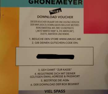 25LP/Zestaw pudełkowy Herbert Grönemeyer: Alles DLX | LTD | NUM
