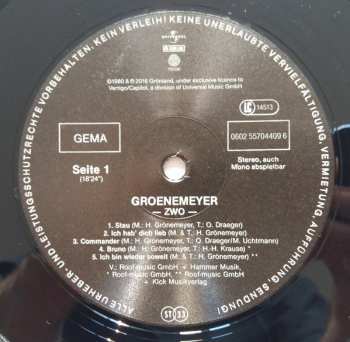 LP Herbert Grönemeyer: Zwo