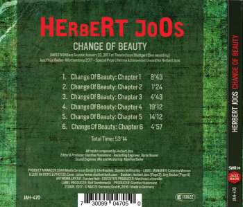 CD Herbert Joos: Change Of Beauty