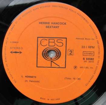LP Herbie Hancock: Sextant