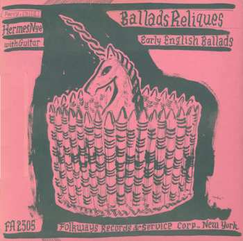 CD Hermes Nye: Early English Ballads From The Percy