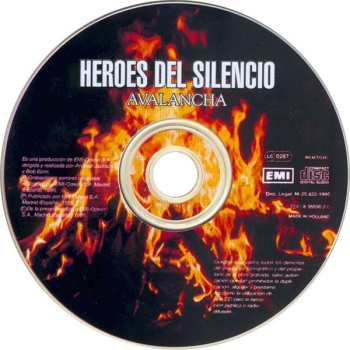 CD Héroes Del Silencio: Avalancha