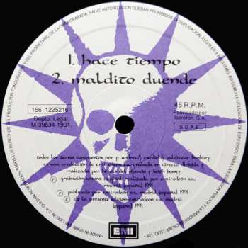 2LP Héroes Del Silencio: Senda 91