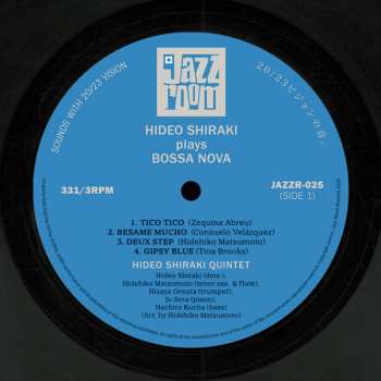LP Hideo Shiraki: Plays Bossa Nova