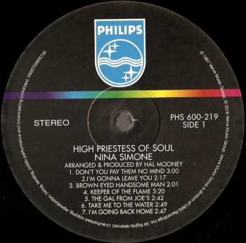 LP Nina Simone: High Priestess Of Soul