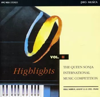 Hindemith / Ligeti / Liszt / Ravel / Slattebrekk: V.2: Queen Sonja Intl Competition 1992